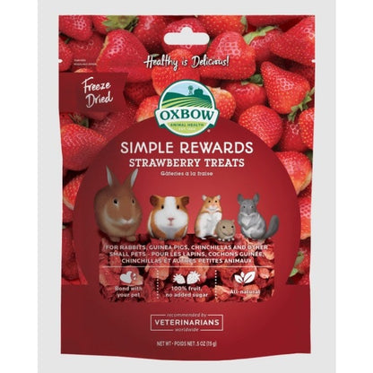 Simple Rewards Treats for Small pets - Strawberry - product image 1