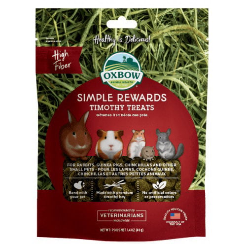 Simple Rewards Treats for Small Pets (Thimothy) 40 g Bag