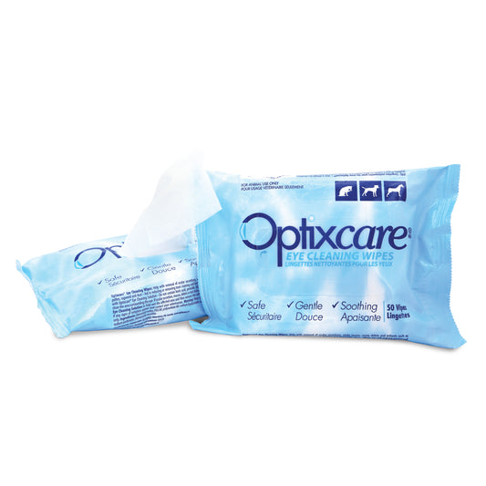 Optixcare Eye Cleaning Wipes for Cats Pack of 50
