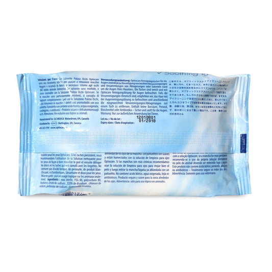 Optixcare Eye Cleaning Wipes for Cats Pack of 50 - additional product view 2