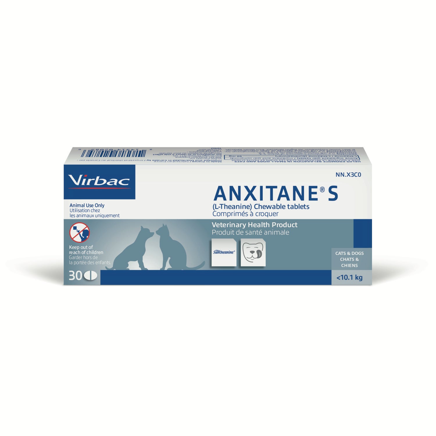 Anxitane for Dogs 30 Chewable Tablets 50 mg