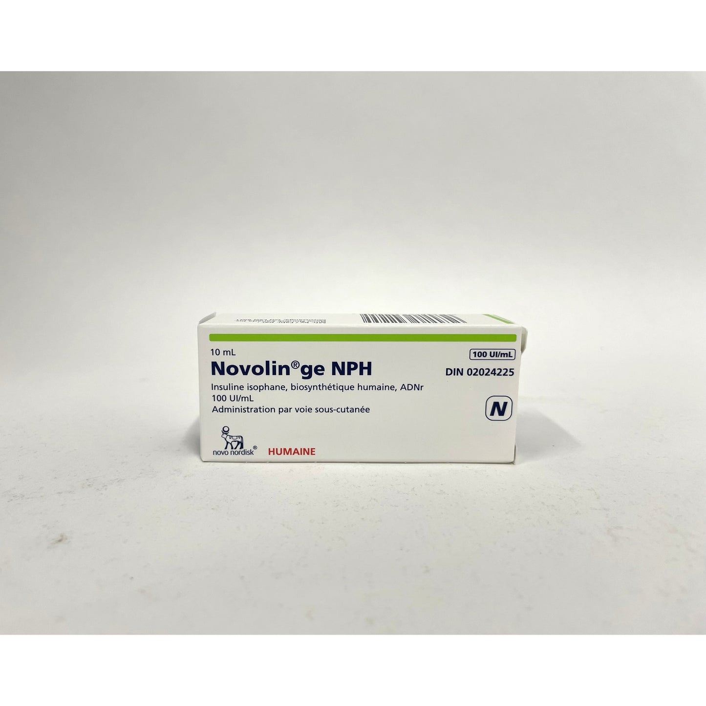 Novolin GE NPH Suspension 1 Vial of 10 mL