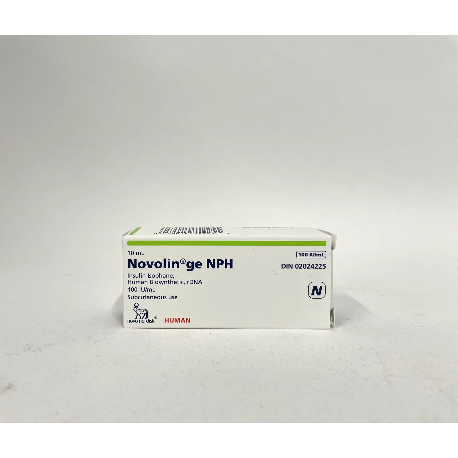 Novolin GE NPH Suspension 1 Vial of 10 mL