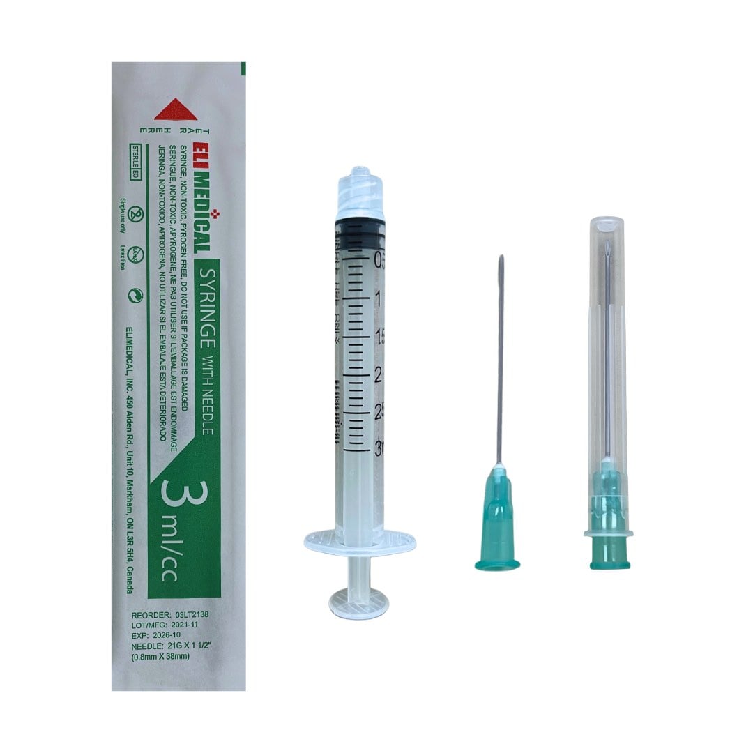 Syringes 3 mL with LL Needle Softpack Box of 100 Syringes 21 g x 1 1 / 2 in - additional product view 2