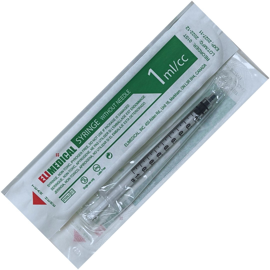 Syringes Graduated Pack of 100, 1 mL Luer Slip - additional product view 2