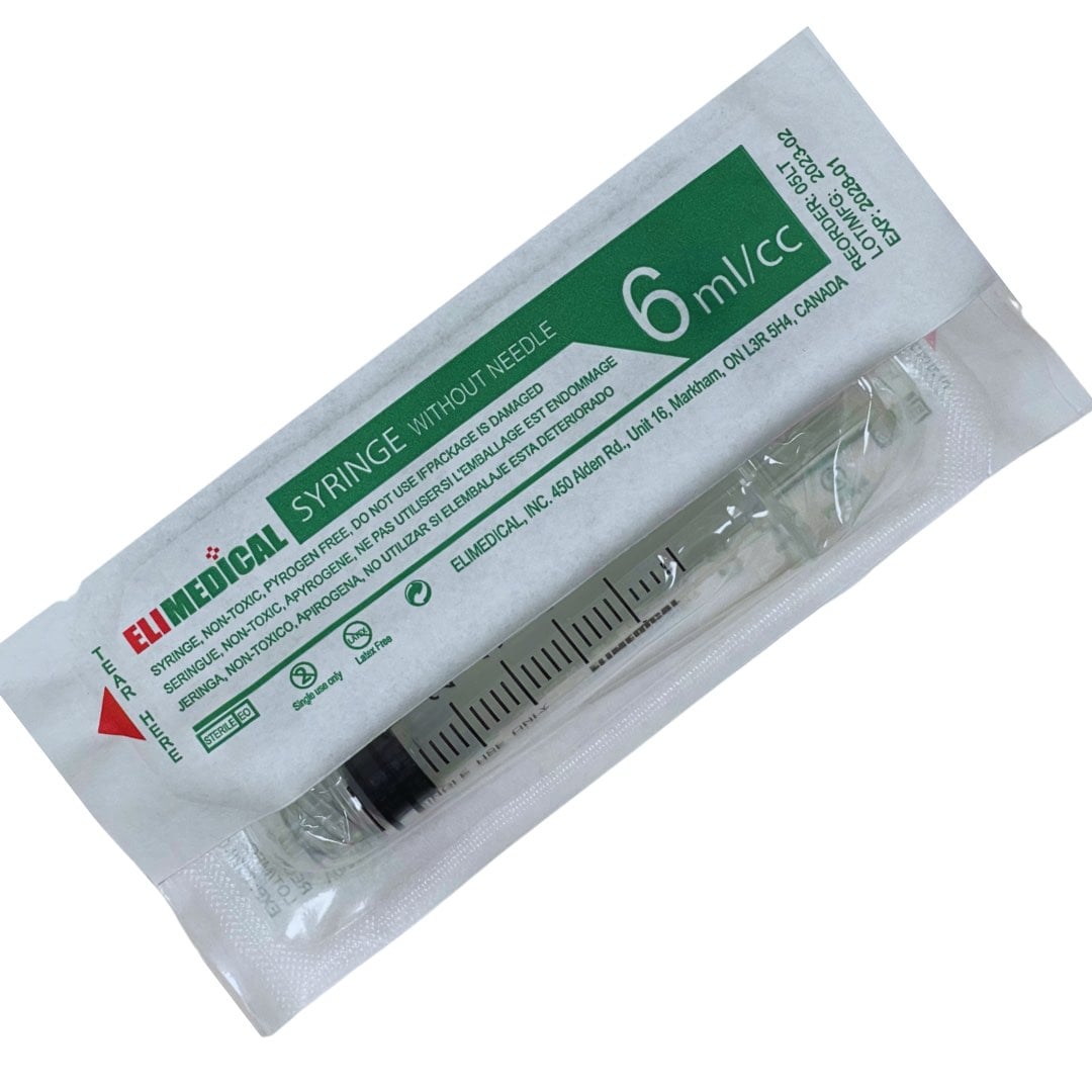 Syringes Graduated Pack of 100, 6 mL Luer Lock - additional product view 2