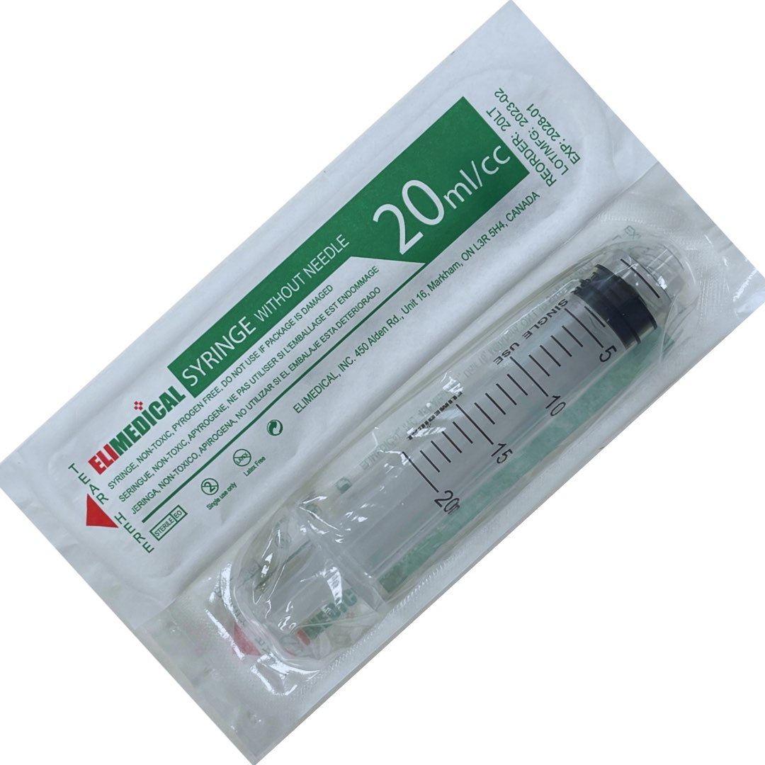 Syringes Graduated Pack of 25, 20 mL Luer Lock - additional product view 2