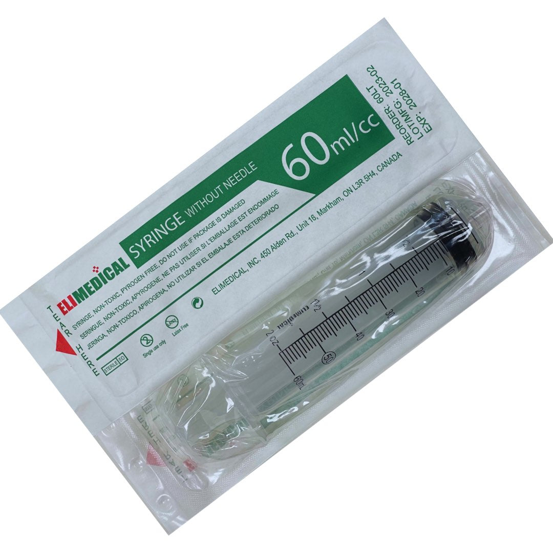 Syringes Graduated Pack of 25, 60 mL Luer Lock - additional product view 2