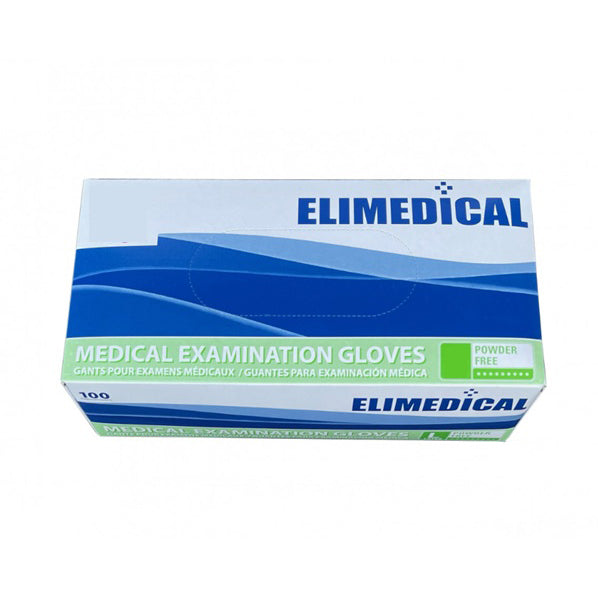 Glove Exam Latex Non Sterile Powder Free Box of 100 Gloves