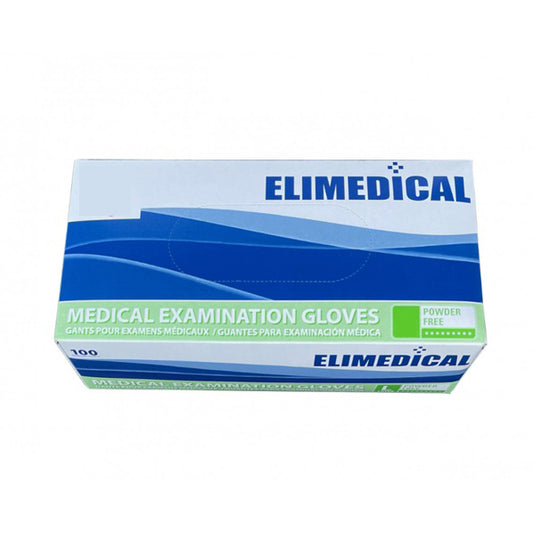 Glove Exam Latex Non Sterile Powder Free Box of 100 Gloves