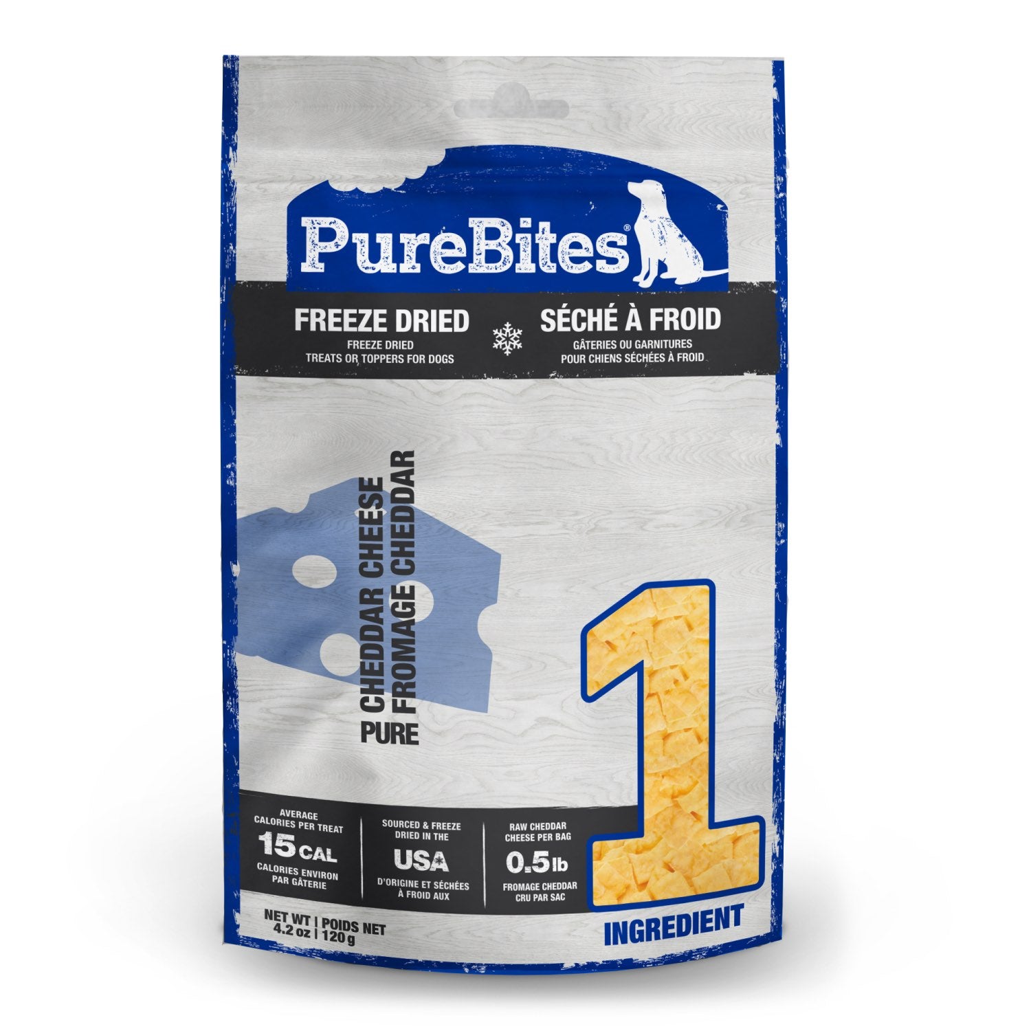 PureBites for Dogs (Cheese) 120 g Bag