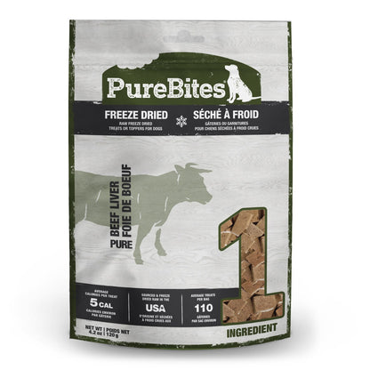 PureBites for Dogs (Beef Liver) 120 g Bag