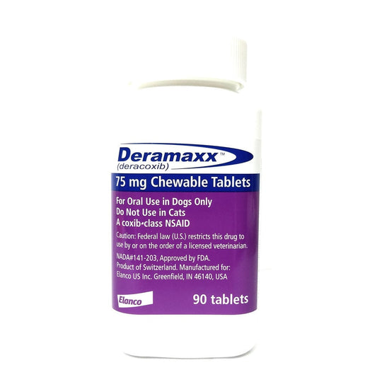 Deramaxx for Dogs, 75 mg, 90 Chews