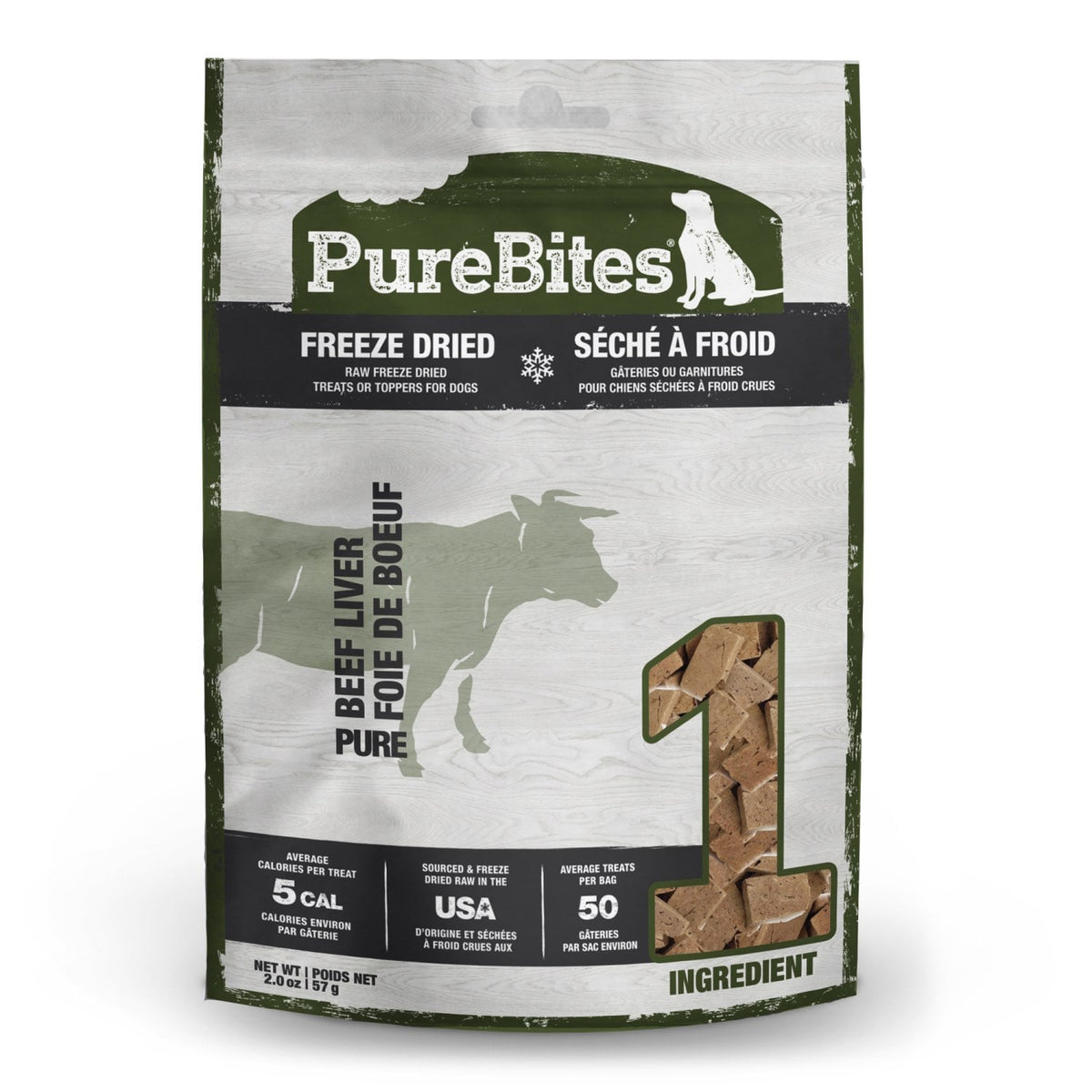 PureBites for Dogs - Beef Liver / 57 g - product image 1