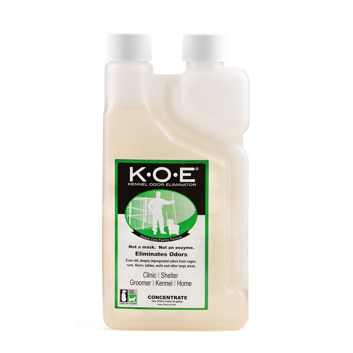 K.O.E. Kennel Odor Eliminator Concentrate Original for Dogs 474 mL Bottle