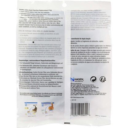 Drinking Fountain Replacement Foam and Carbon Filters for Cats Pack of 3 - additional product view 2