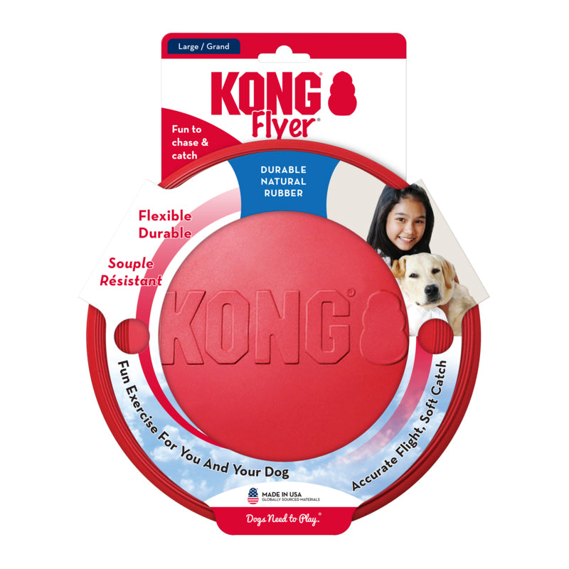 Flyer Disc for Dogs (Red) 1 Unit - additional product view 2