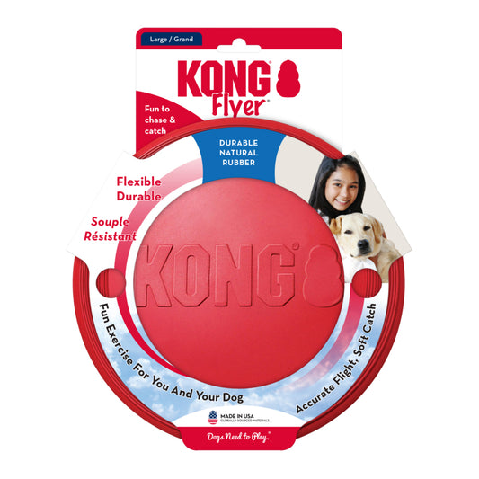 Flyer Disc for Dogs (Red) 1 Unit - additional product view 2