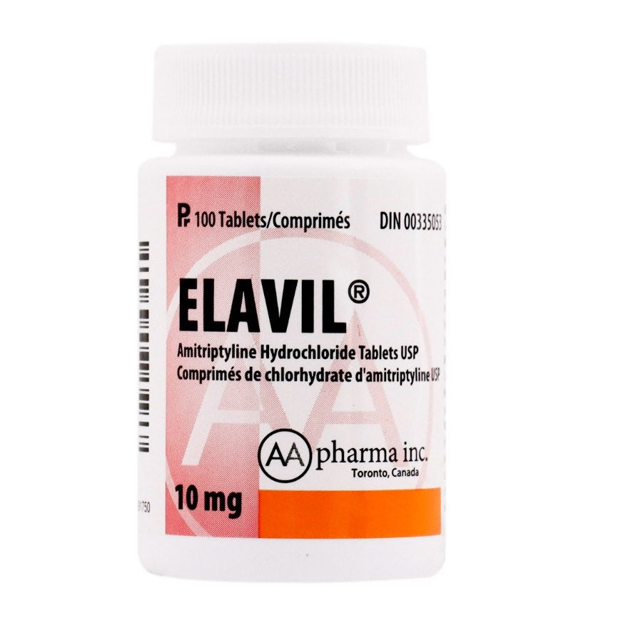 Elavil Tablet Bottle of 100 Tablets