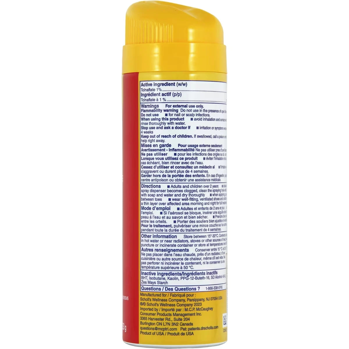 Dr. Scholl's Athlete's Foot Spray Powder product detail