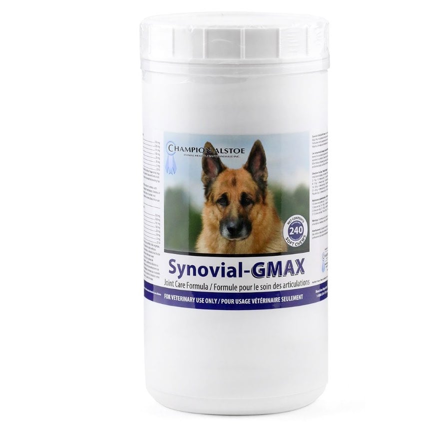 Synovial GMAX for Dogs 240 Soft Chews