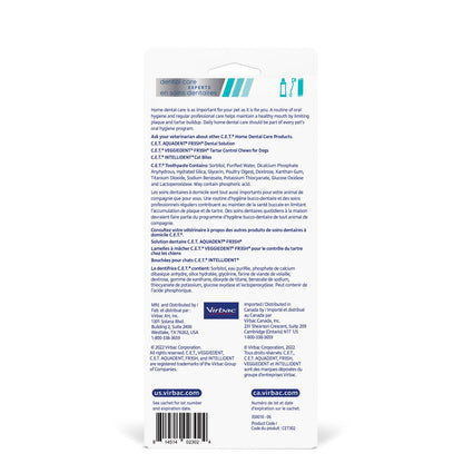 C.E.T.. Mini - Toothbrush and Toothpaste Kit for Cats and Dogs (Chicken) 1 Kit - additional product view 2