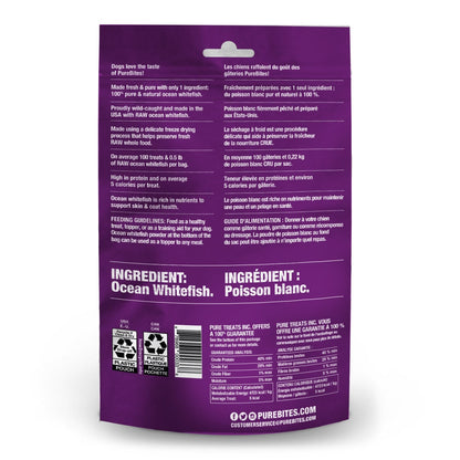 PureBites for Dogs (Whitefish) 50 g Bag - additional product view 2