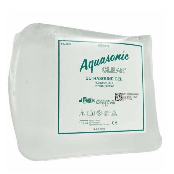 Aquasonic Clear Ultrasound Gel 5 L Bag