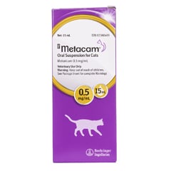 Metacam Cat Oral Suspension, 0.5 mg/ml, 15 mL - product image 2