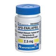 Apo - Enalapril Tablet Bottle of 100 Tablets