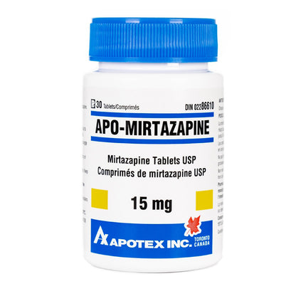 Apo - Mirtazapine Tablet 1 Bottle of 30 Tablets