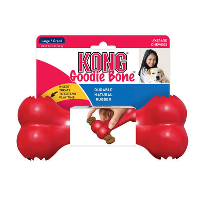 Goodie Bone Toy for Dogs (Red) 1 Unit - additional product view 2
