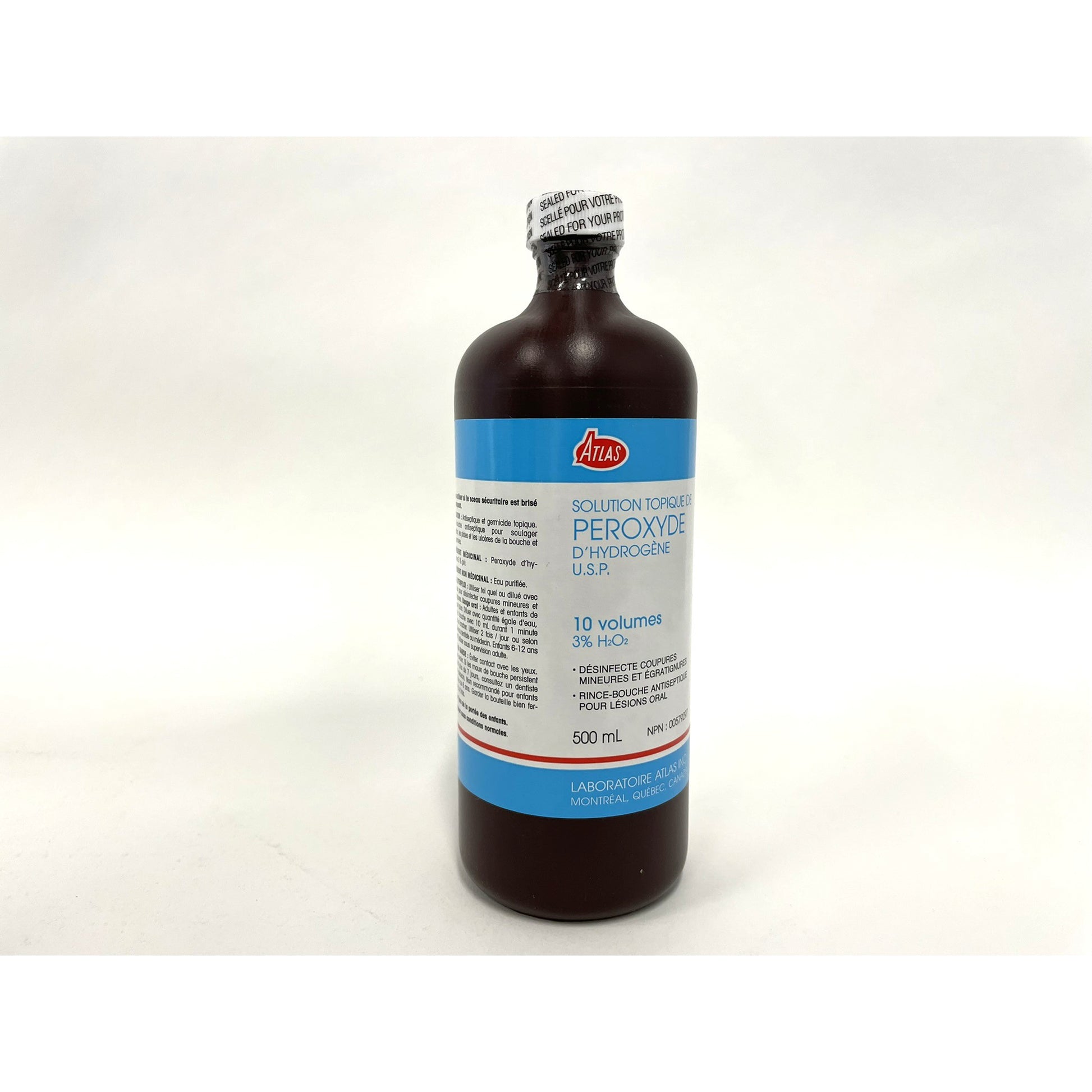 Hydrogen Peroxide for Farm Animals 500 mL Bottle 3 %