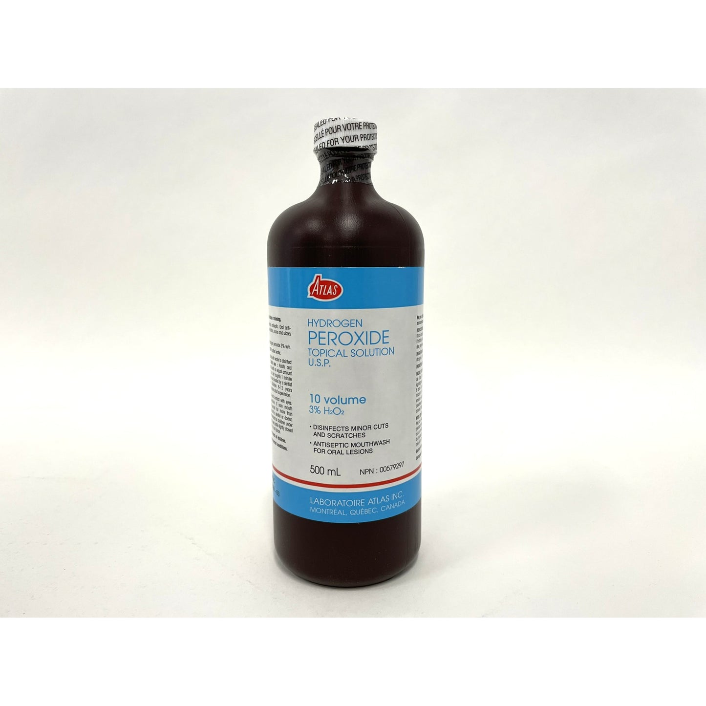 Hydrogen Peroxide for Farm Animals 500 mL Bottle 3 % - additional product view 2