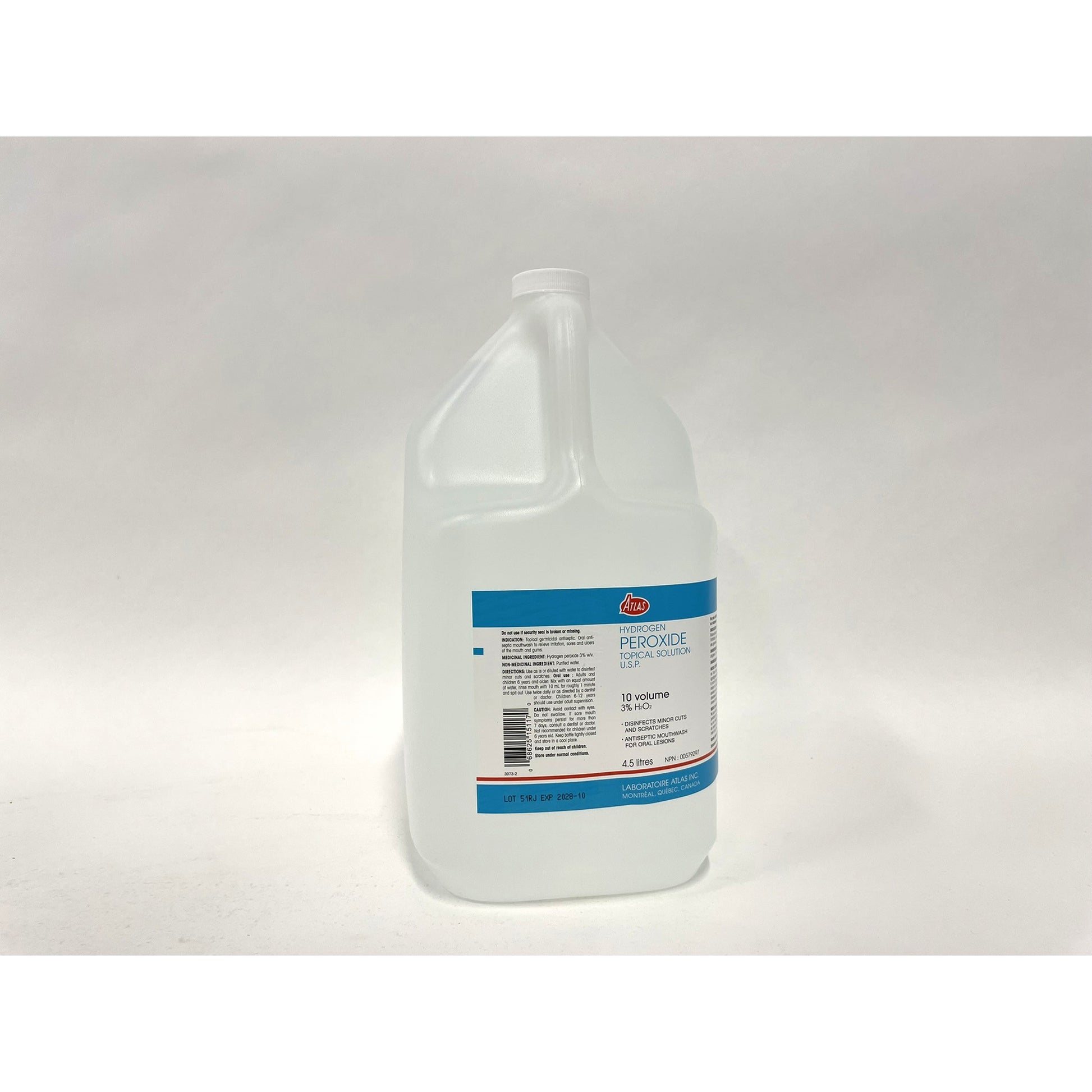 Hydrogen Peroxide for Farm Animals 4.5 L Bottle 3 % - additional product view 2