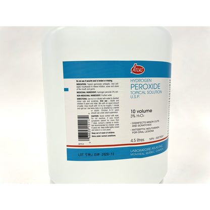 Hydrogen Peroxide for Farm Animals 4.5 L Bottle 3 % - additional product view 3