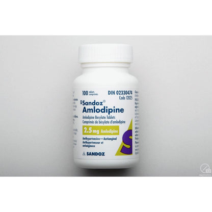 Amlodipine, 2.5 mg, 100 Tablets - product image 3