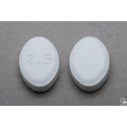 Amlodipine, 2.5 mg, 100 Tablets - view 2
