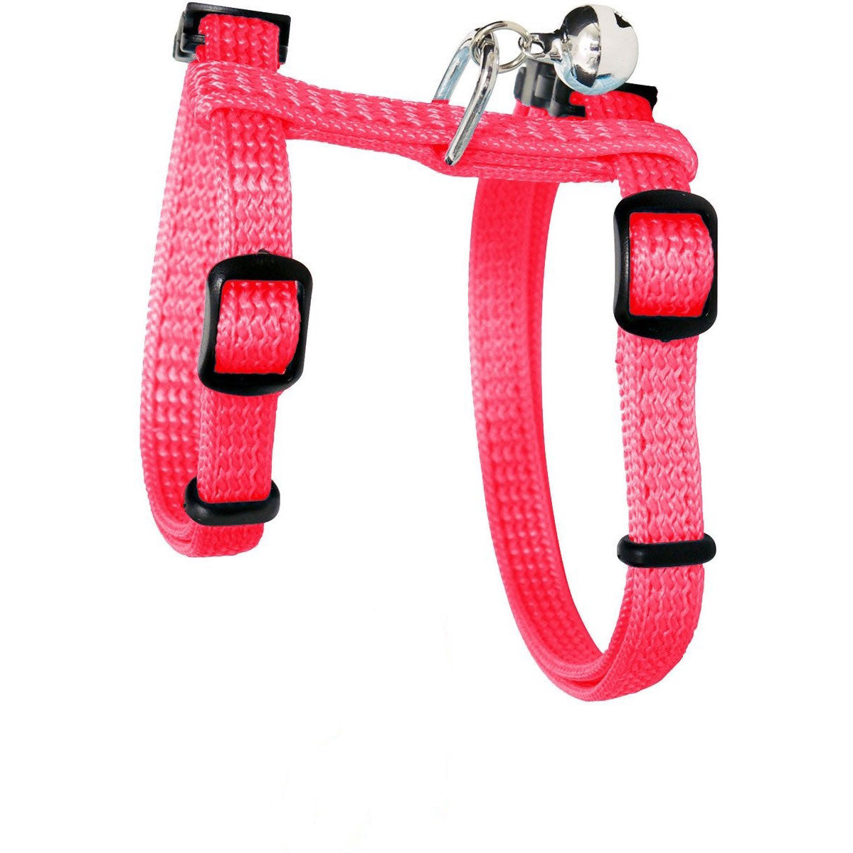 Adjustable Nylon Harness for Cats (Red) 1 Harness