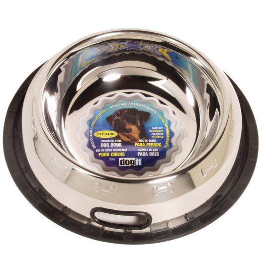 Non Spill Dog Dish for Dogs (1.9 L), 1 Unit