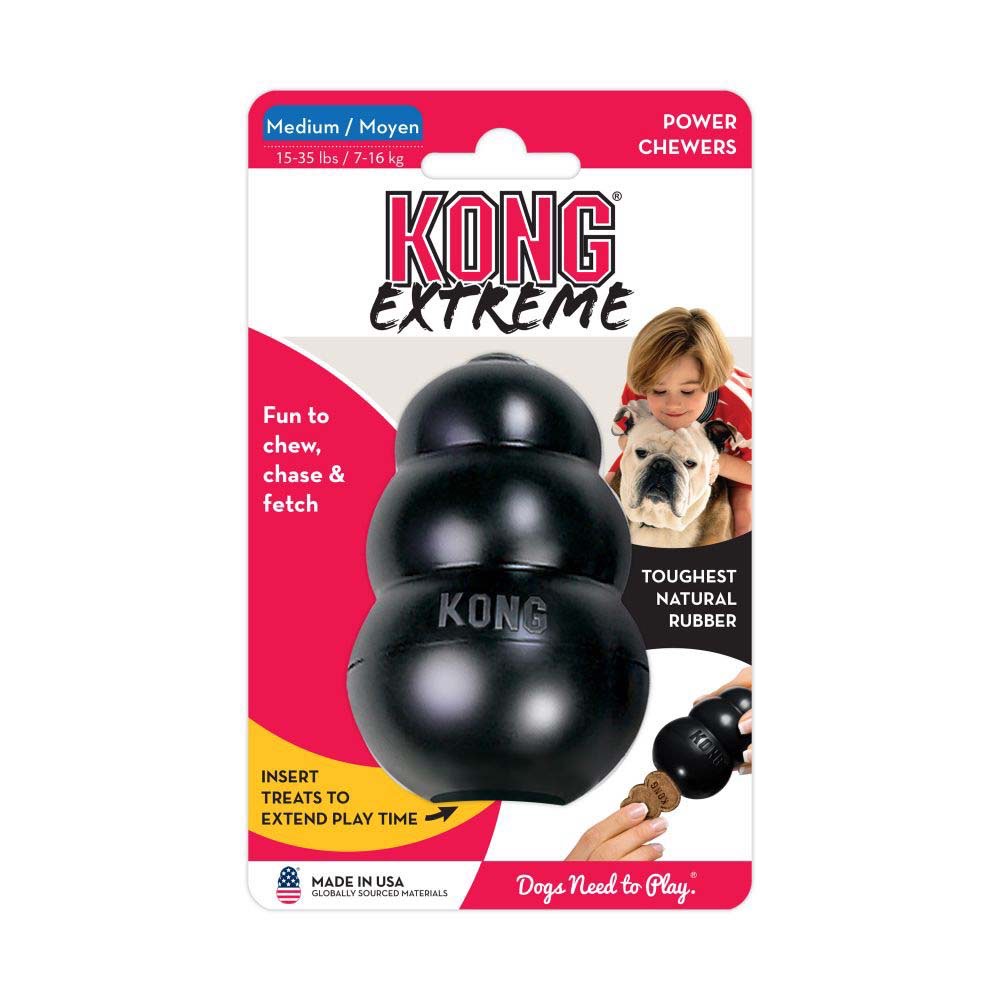 Extreme Stuffing Toy for Dogs 1 Unit, Black, Medium - additional product view 2