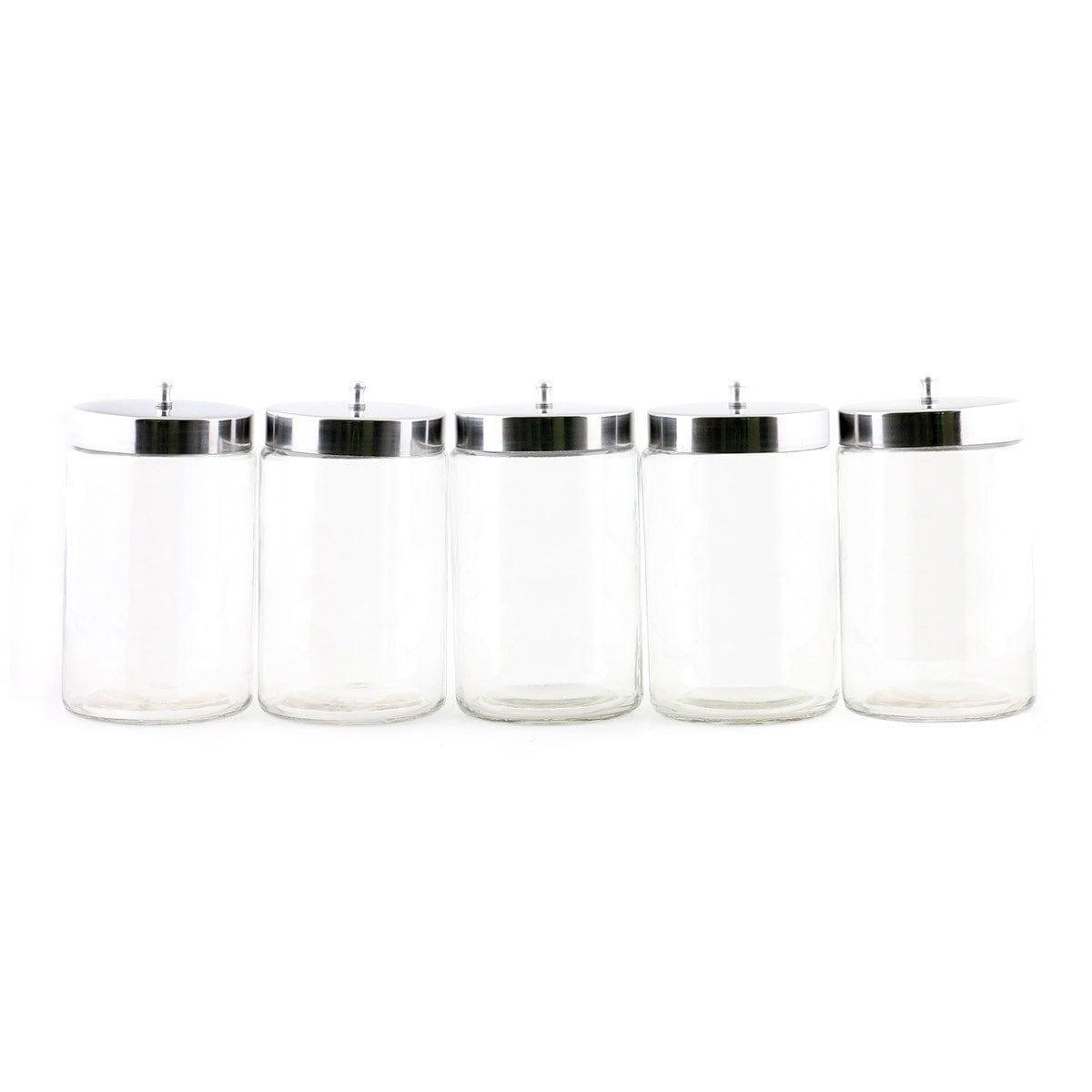 Sundry Glass Jar Unlabled Pack of 5