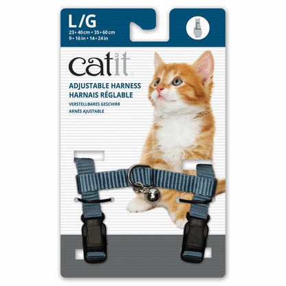 Adjustable Nylon Harness for Cats (Blue) 1 Harness - additional product view 2