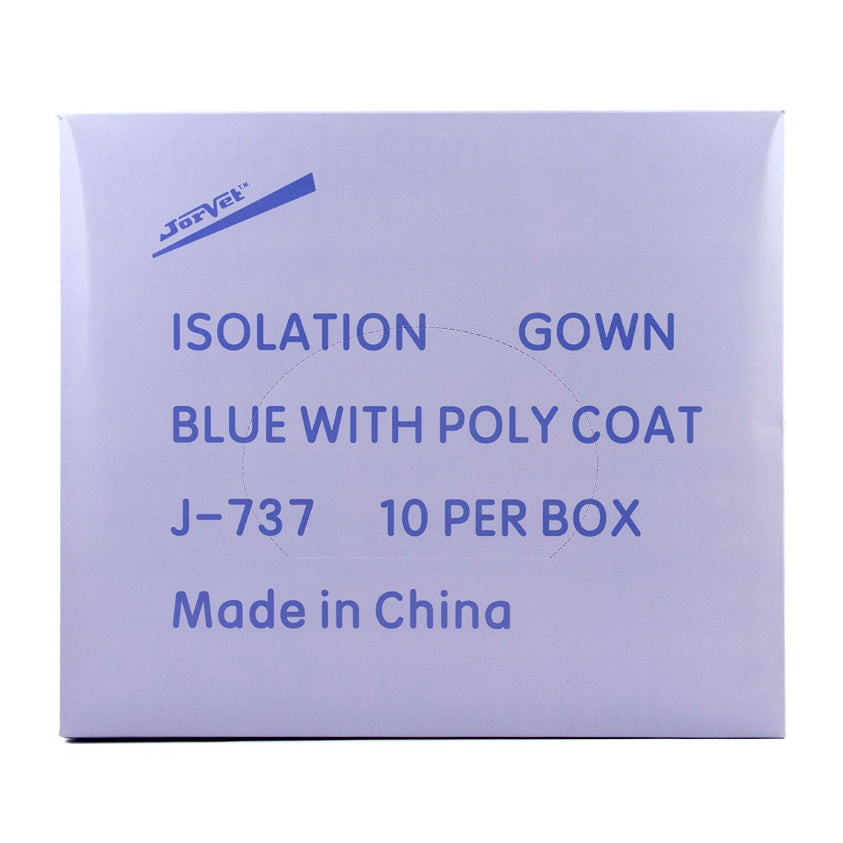 Isolation Gown (Blue) Pack of 10