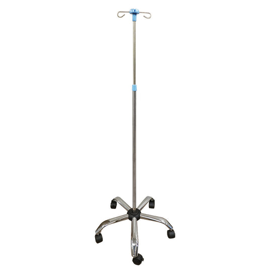 IV Stand Deluxe 54 - 84 in 2 Hooks