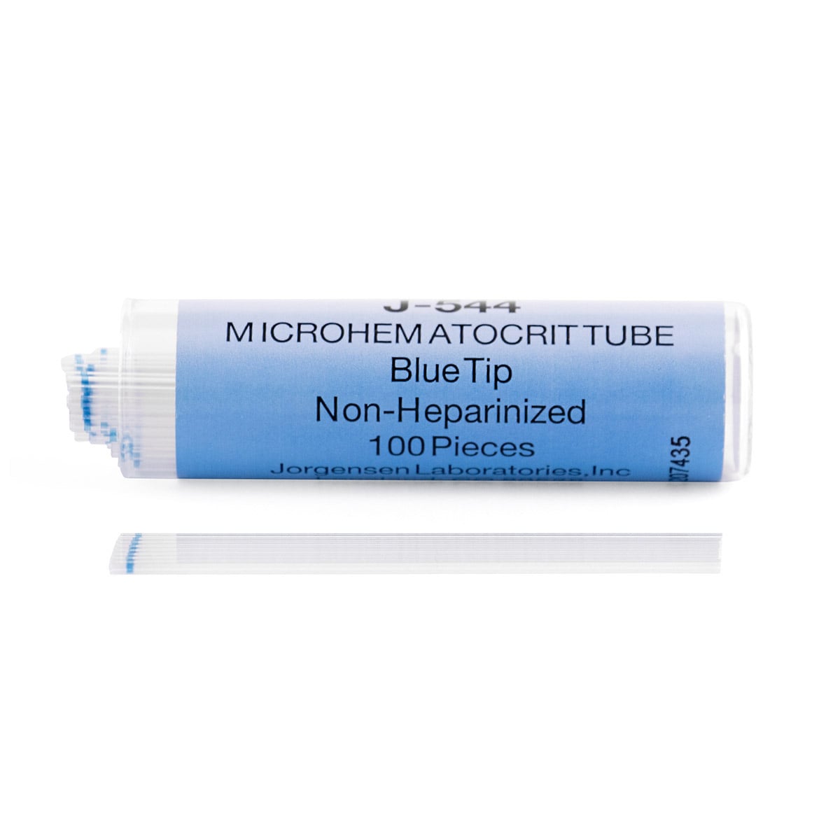 Microhematocrit Tubes Non - Heparinized (Blue) Pack of 100