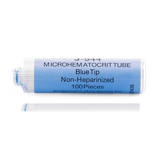 Microhematocrit Tubes Non - Heparinized (Blue) Pack of 100