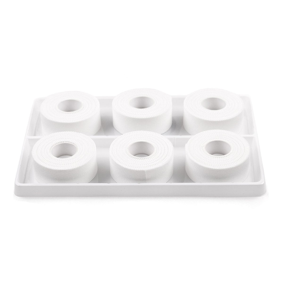 Standard White Porous Surgical Adhesive Tape Box of 12 Rolls 1 in x 10 Yd