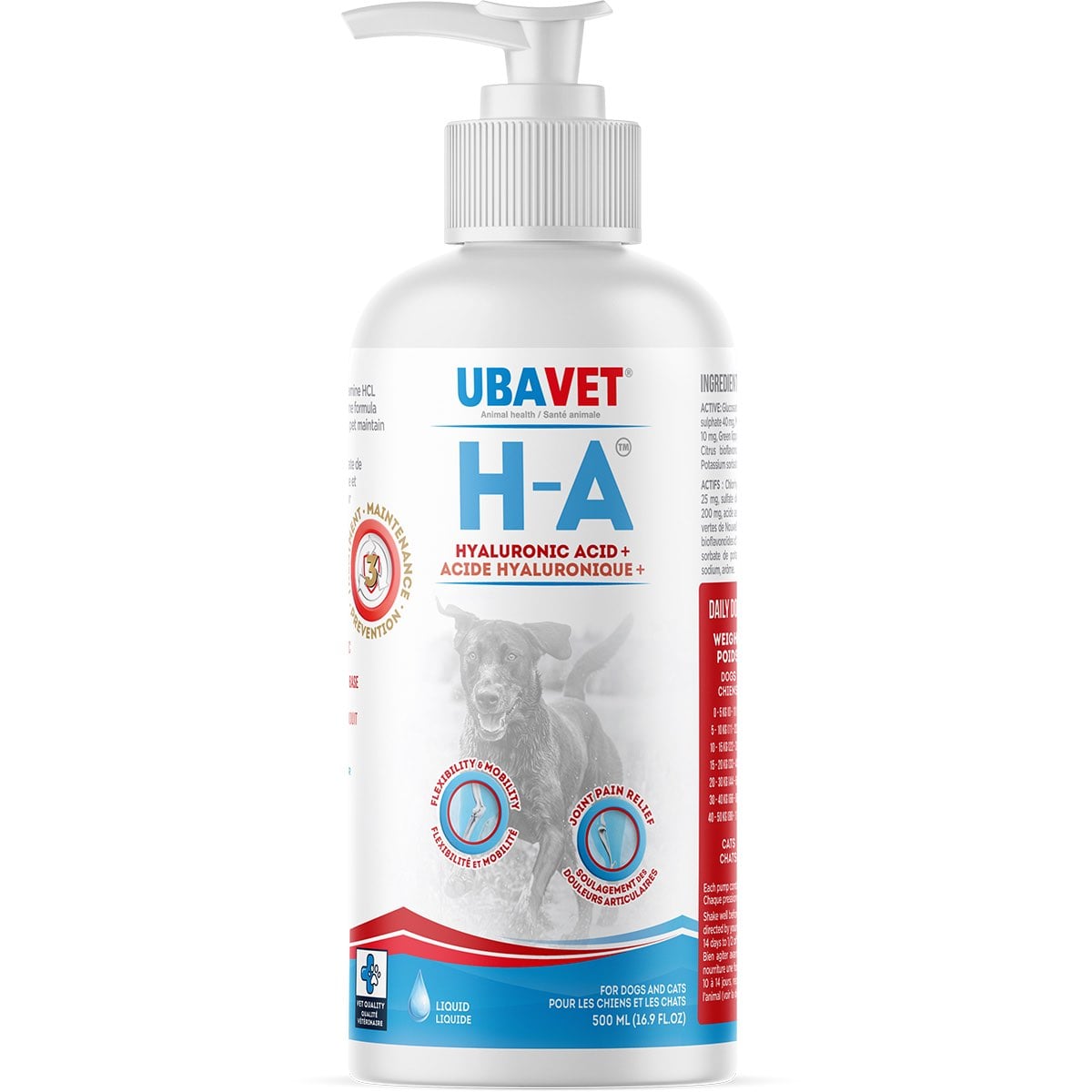 HA Hyaluronic Acid Glucosamine HCl + Green Lipped Mussels 500 mL Bottle