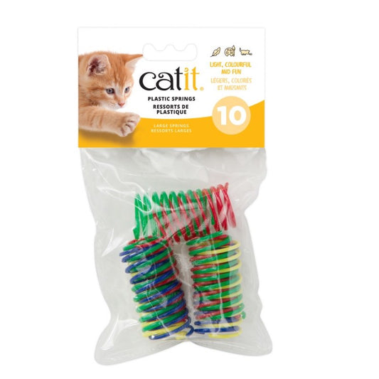 Mega Silly Plastic Springs for Cats Pack of 10